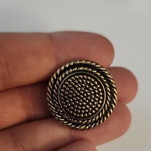 Vintage Gold shoe charm